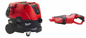 Milwaukee vacuum cleaners