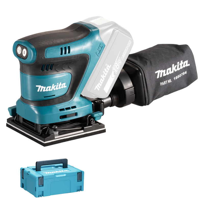 Orbital sander for finishing Makita DBO480Z 18V