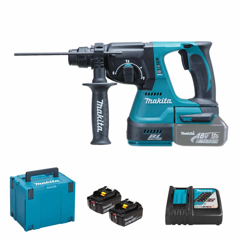 Rotary Hammer Makita DHR242RTJ 18V 5Ah