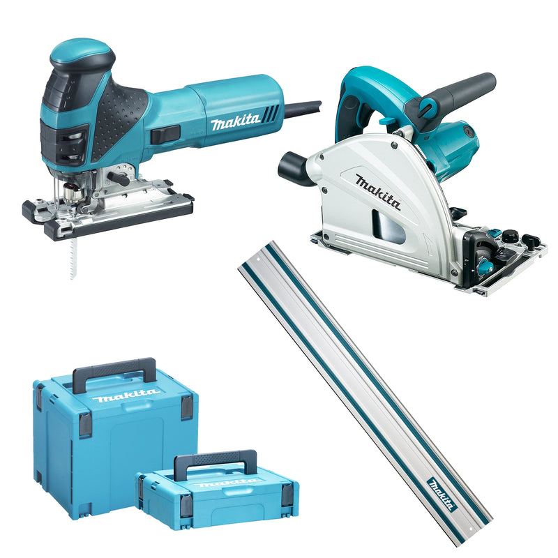 Combo Kit Makita MEU029J 720W/1300W w/Guide rail