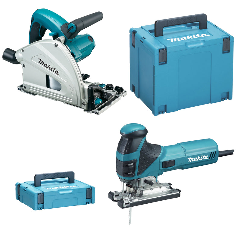 Combo Kit Makita MEU029J 720W/1300W w/Guide rail