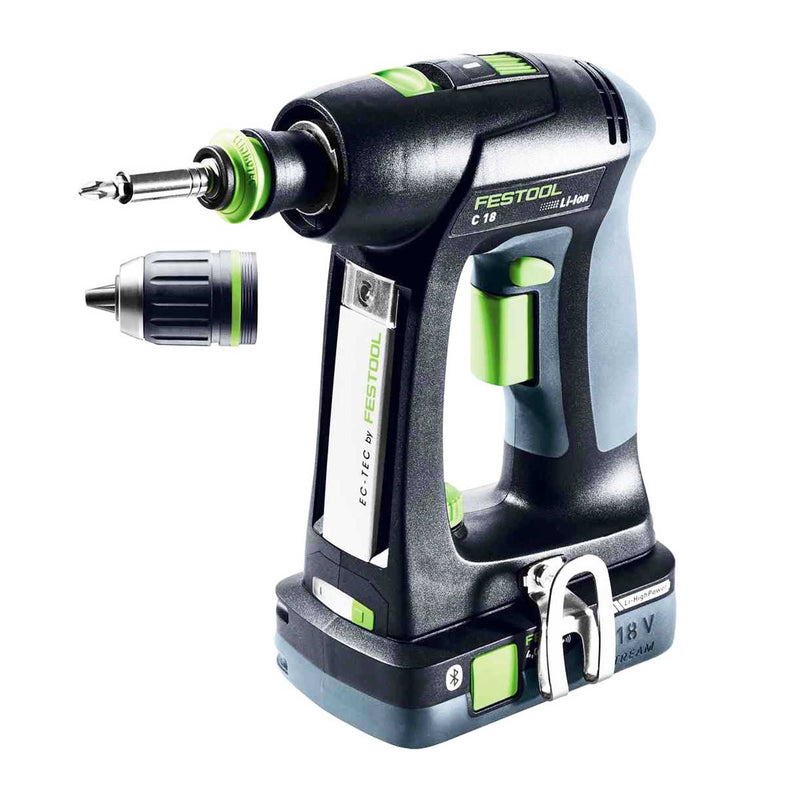 Driver Drill Festool C 18 HPC 4,0 I-Plus 18V 4Ah