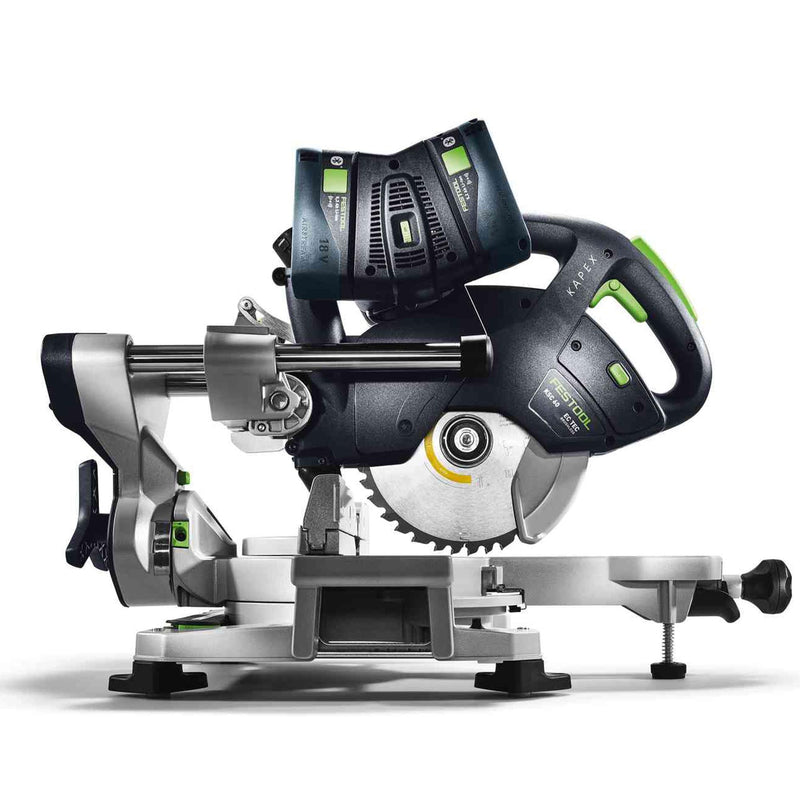 Mitre saw Festool KAPEX KSC 60 EB 5,2 I-UG-Set 18Vx2 5.2Ah