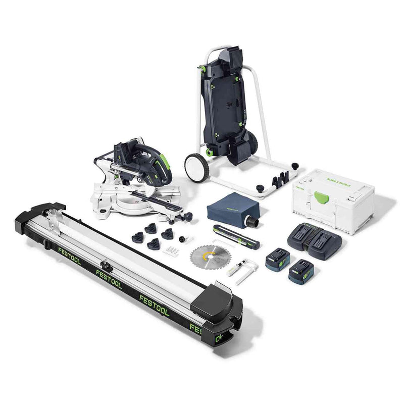 Mitre saw Festool KAPEX KSC 60 EB 5,2 I-UG-Set 18Vx2 5.2Ah