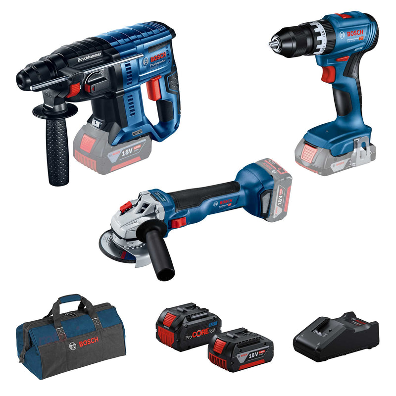 Bosch 615990N29 Power Tool Set 18V 5Ah