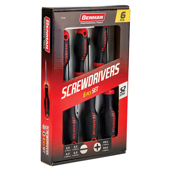 Screwdriver Benman 6 pcs + PH