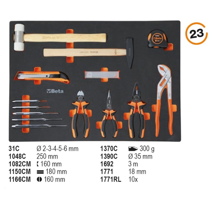 Portable tool chest Beta C04BOX VU