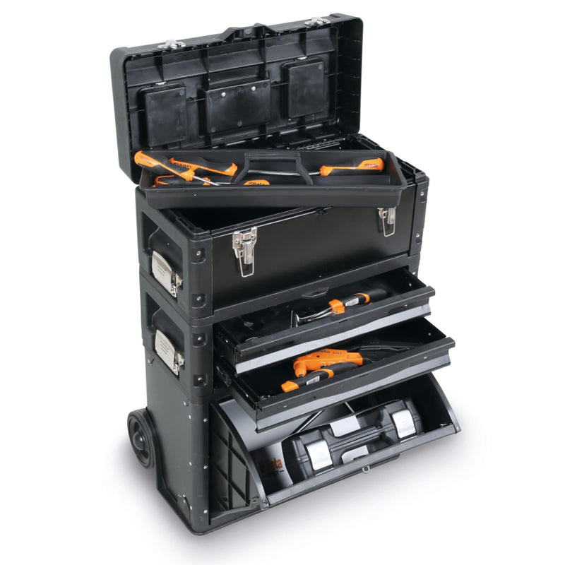 Three-module tool trolley Beta C43