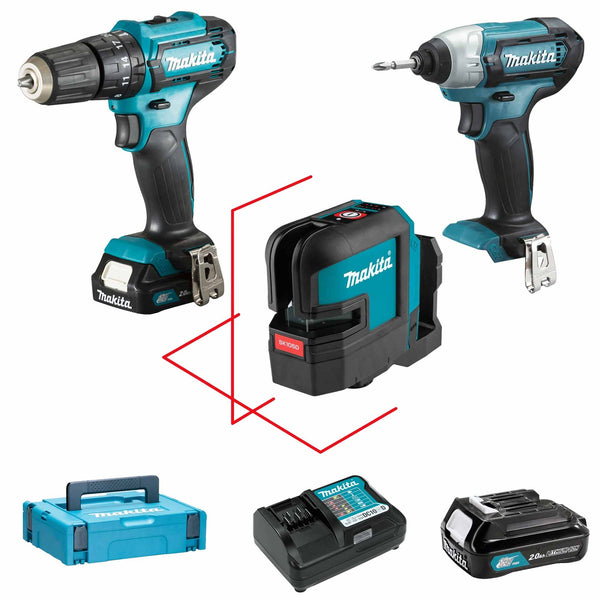 Combo Kit Makita CLX337SAX3 12V 2Ah