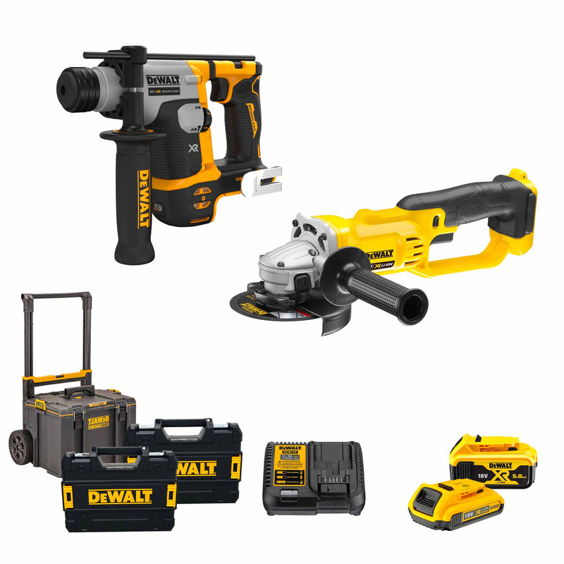 Power Tool Kit Dewalt DCK172DCG2 + DWST83295-1 18V 2Ah / 5Ah