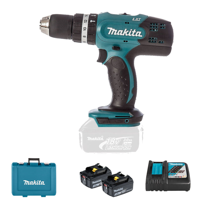 Impact Drill Makita DHP453RFE 18V 3Ah