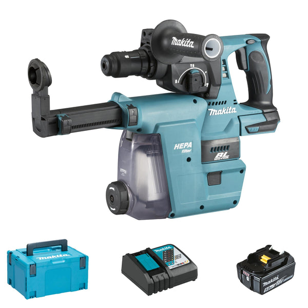 Rotary Hammer Makita DHR243RTJW 18V 5Ah