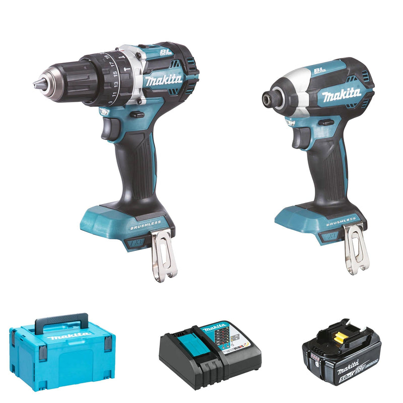 Combo Kit Makita DLX2180TJ1 18V 5Ah