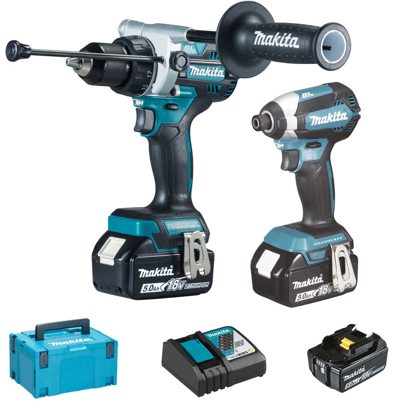 Combo Kit Makita DLX2418TJ 18V 5Ah