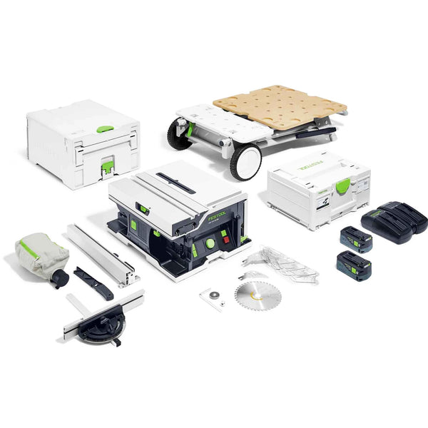 Festool bench saw CSC SYS 50 EBI-Set 2x18V 5Ah