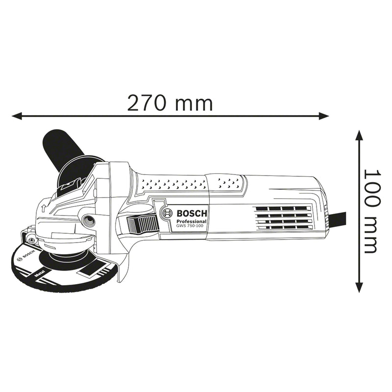 Grinder Bosch GWS 750