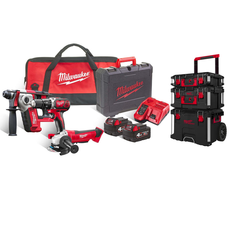 Milwaukee M18 BPP3A-402TSM Power Tool Kit