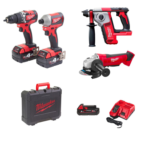 Milwaukee M18 CBLPHDB4A-422X Kit