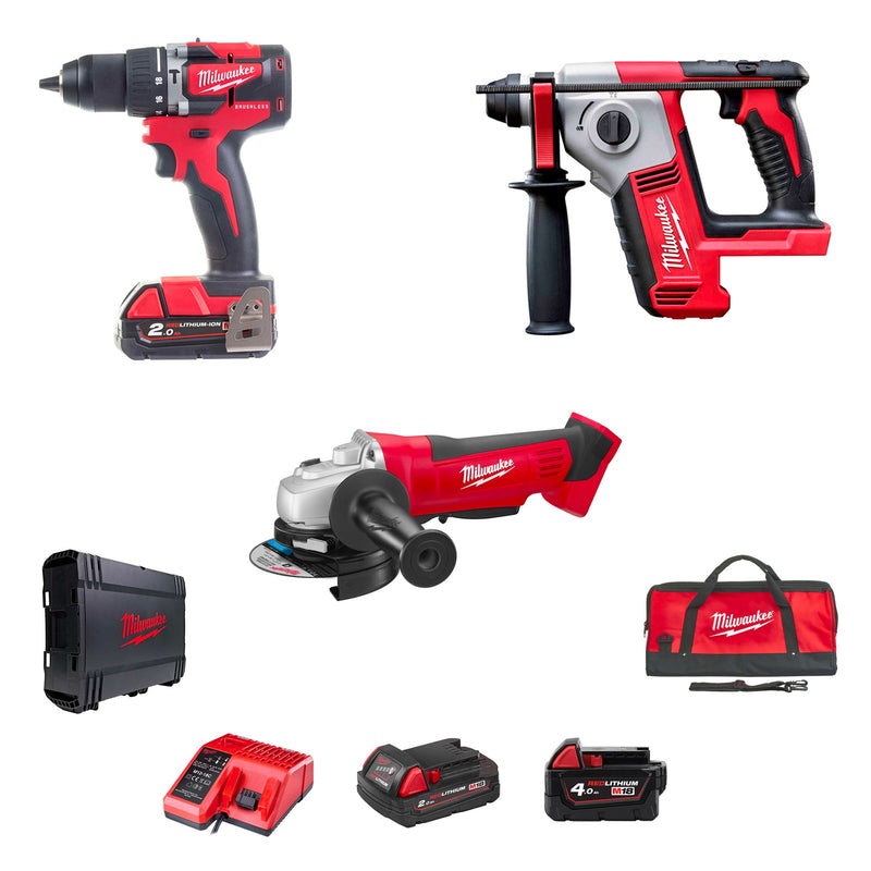 Milwaukee M18 CBLPDBHH-243 Kit