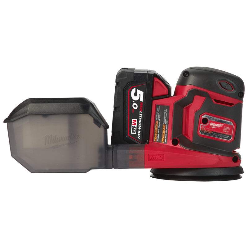 Orbital Sanders Milwaukee M18 BOS125-502B 5Ah