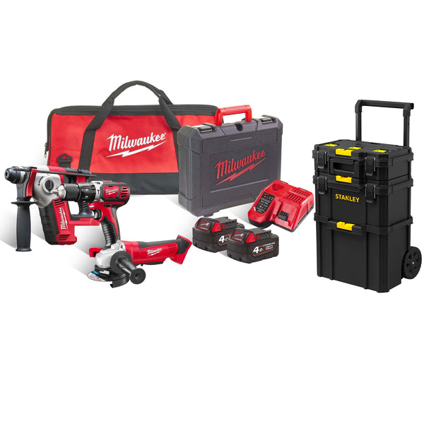 Milwaukee M18 BPP3A-402TRS Power Tool Kit