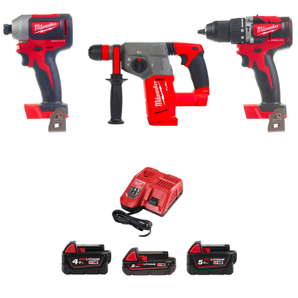 Milwaukee M18 CHCBLP3-542 Kit