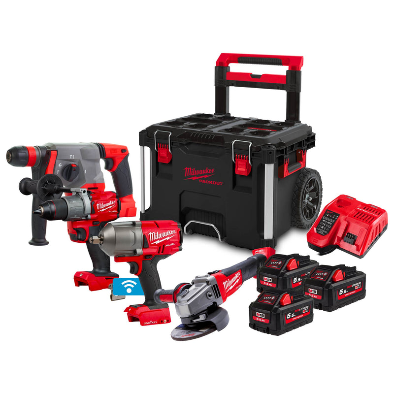 Milwaukee M18 PP4A-553P Power Pack Kit