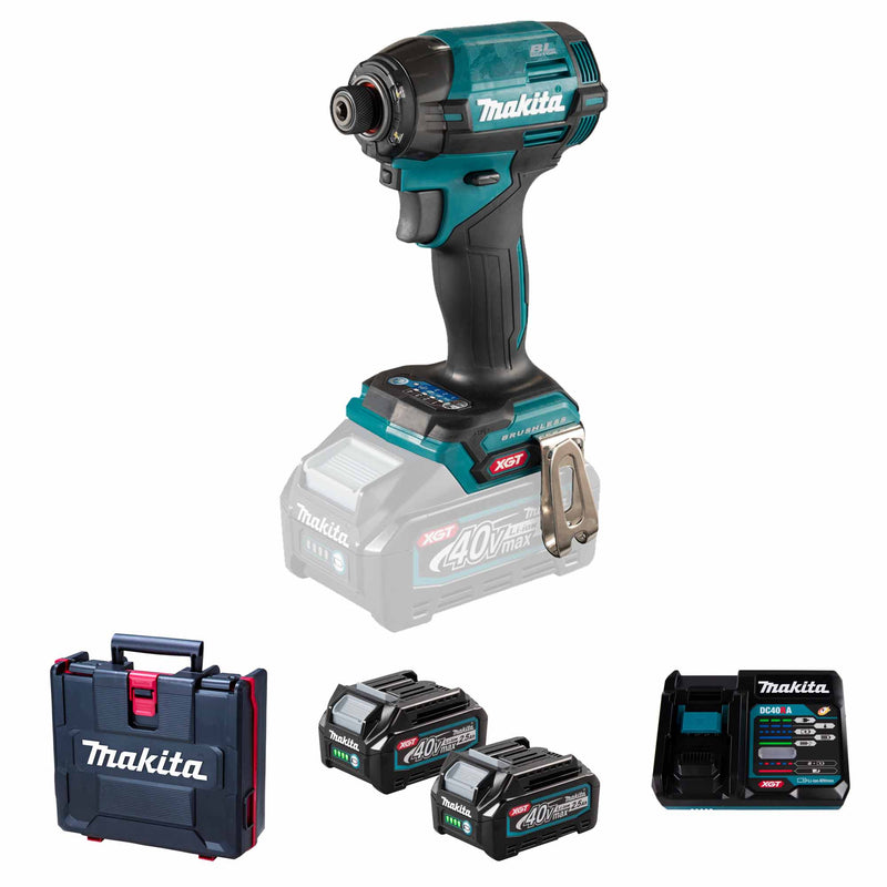 Makita XGT TD002GD202 Impact Wrench 40V 2.5 Ah