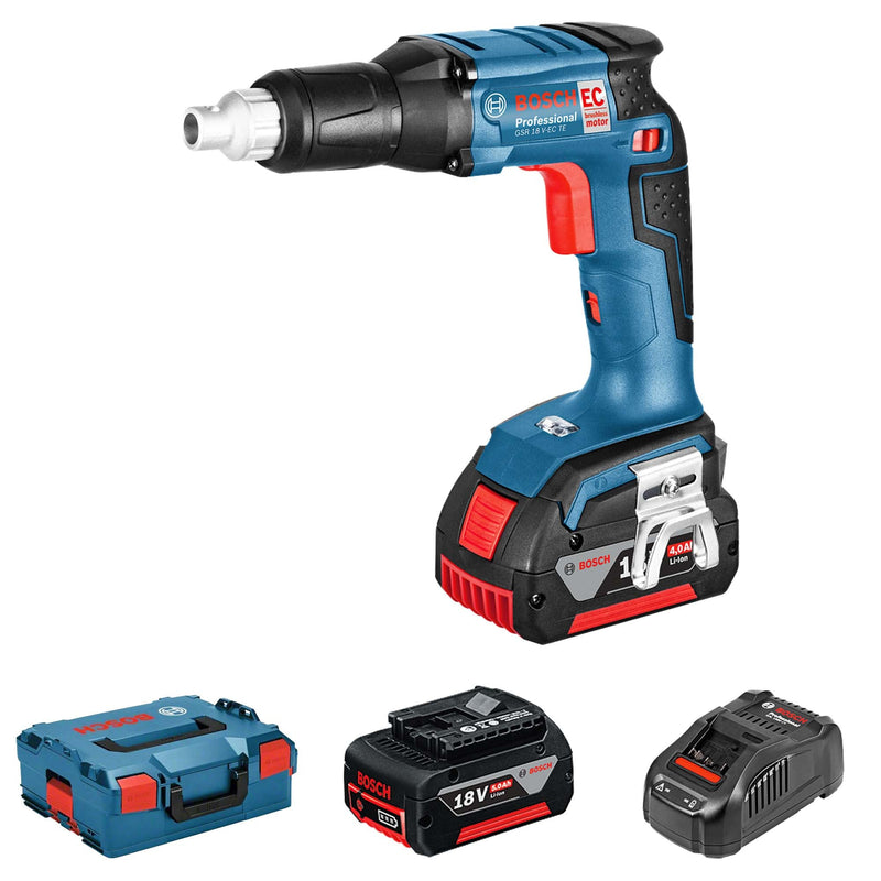 Screwdriver Drill Bosch GSR 18 V-EC TE 2x5Ah