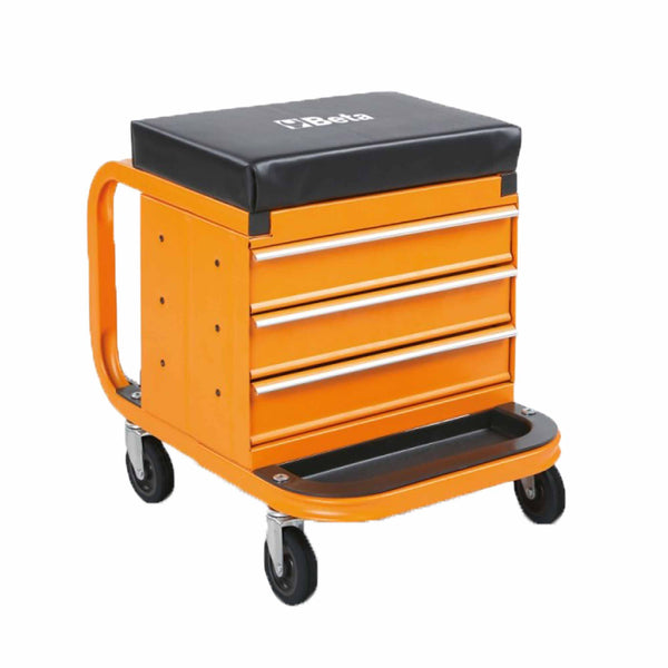 Heavy duty creeper with tool chest Beta 2258-O