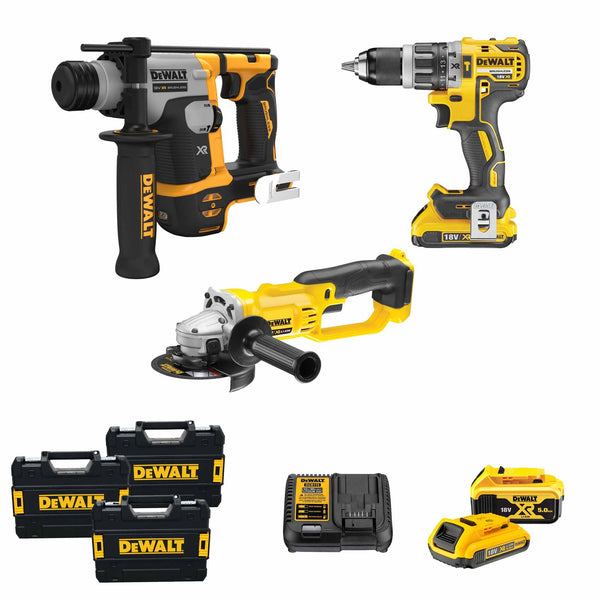 Power Tool Kit Dewalt DCK172HDGR3-2 18V 2Ah / 5Ah