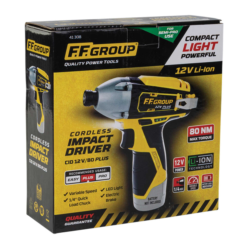 Impact wrench FFgroup CID 12V/80