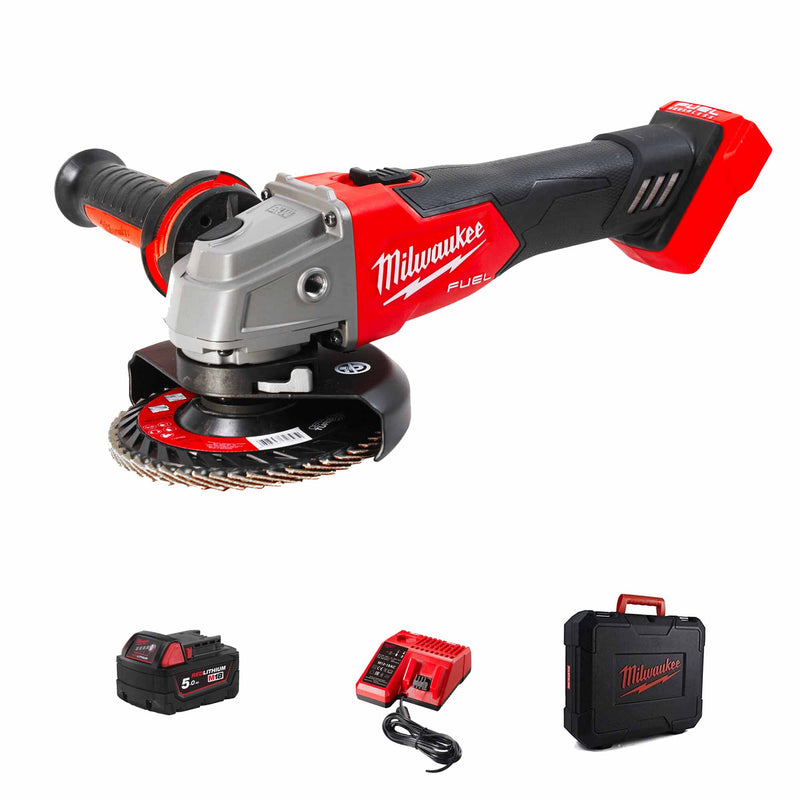 Milwaukee M18 FSAG125X-501X 18V 5Ah Angle Grinder