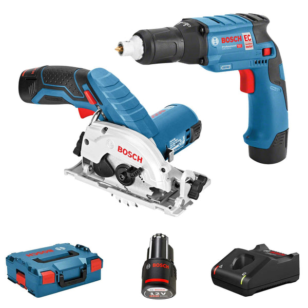 Combo Kit Bosch GTB 12V-11 GKS 12V-26 3Ah